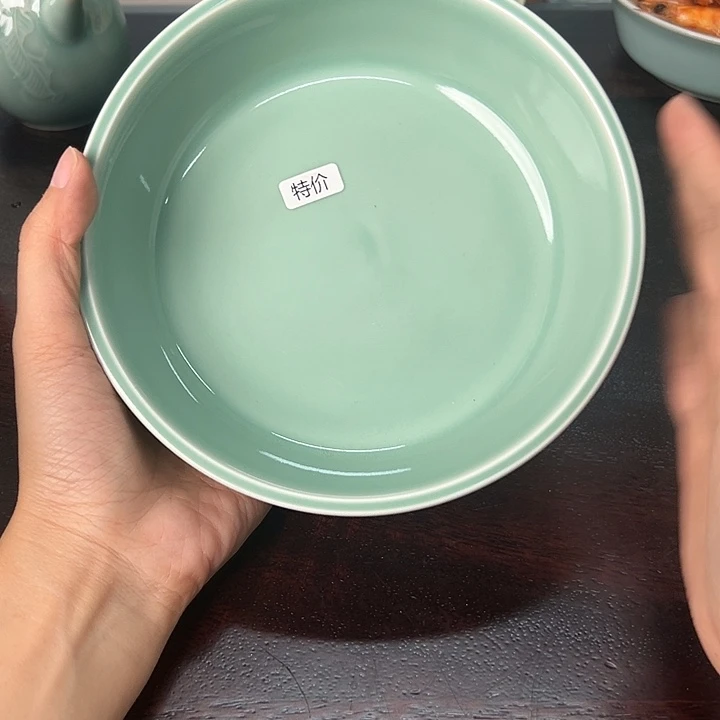 龙泉云间青瓷小米茶器