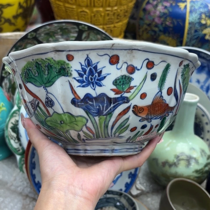 瓷片瓷器摆件 瓷器摆件