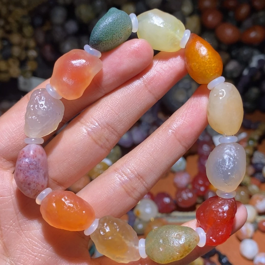 玛瑙/玉髓未镶嵌珠宝半成品