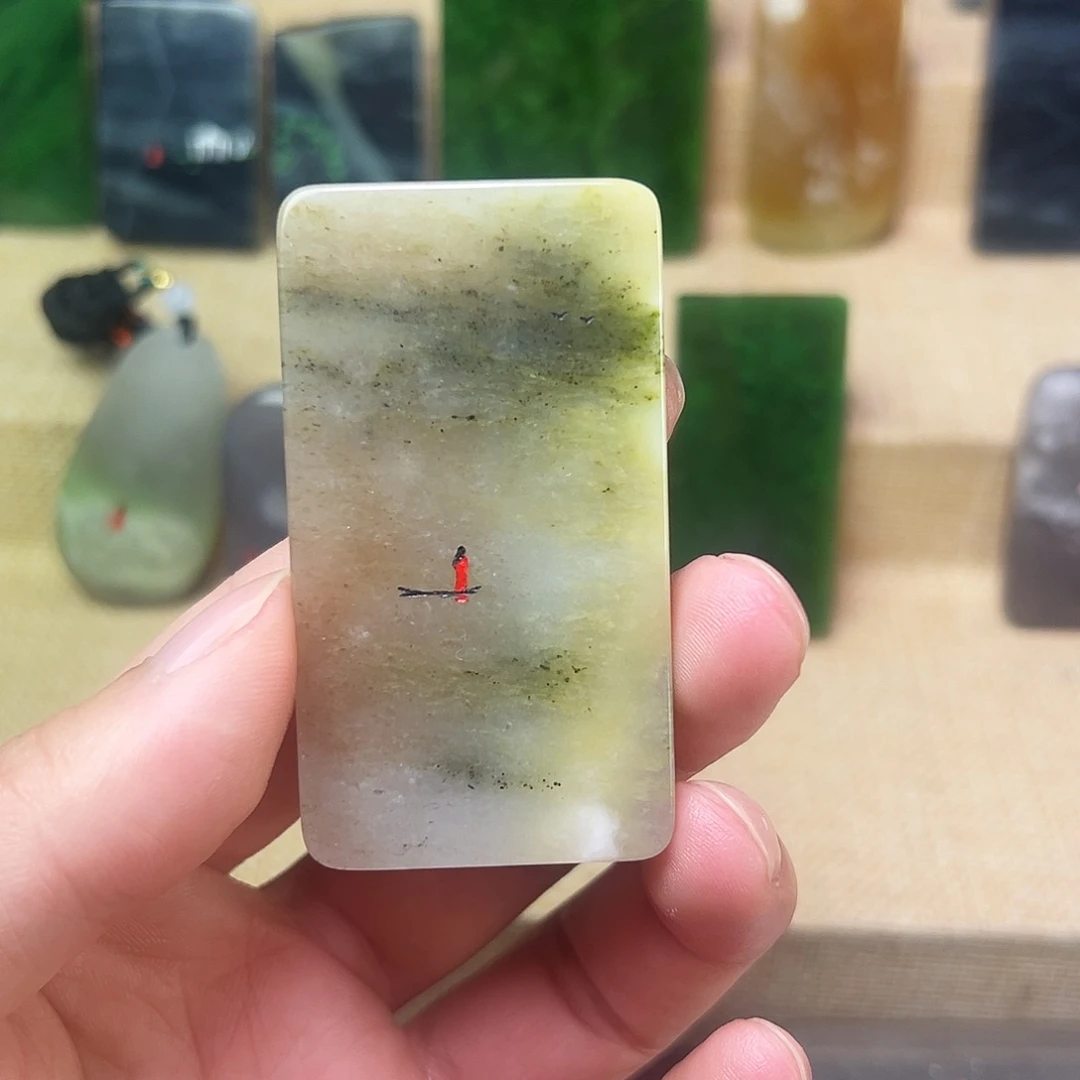 独山玉珠宝半成品未镶嵌