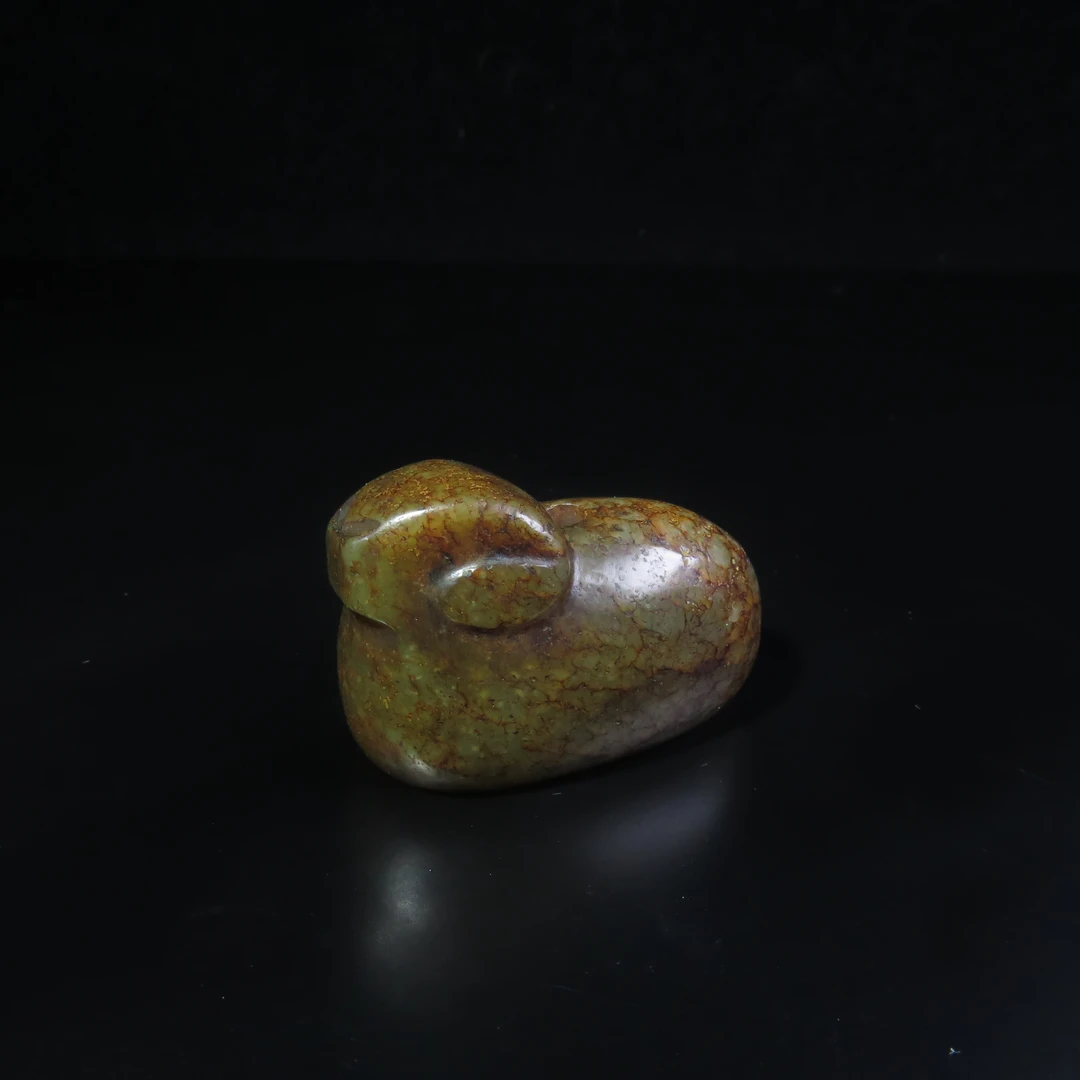 民国玉瑞兽/MZ628646/和田玉/民族文物