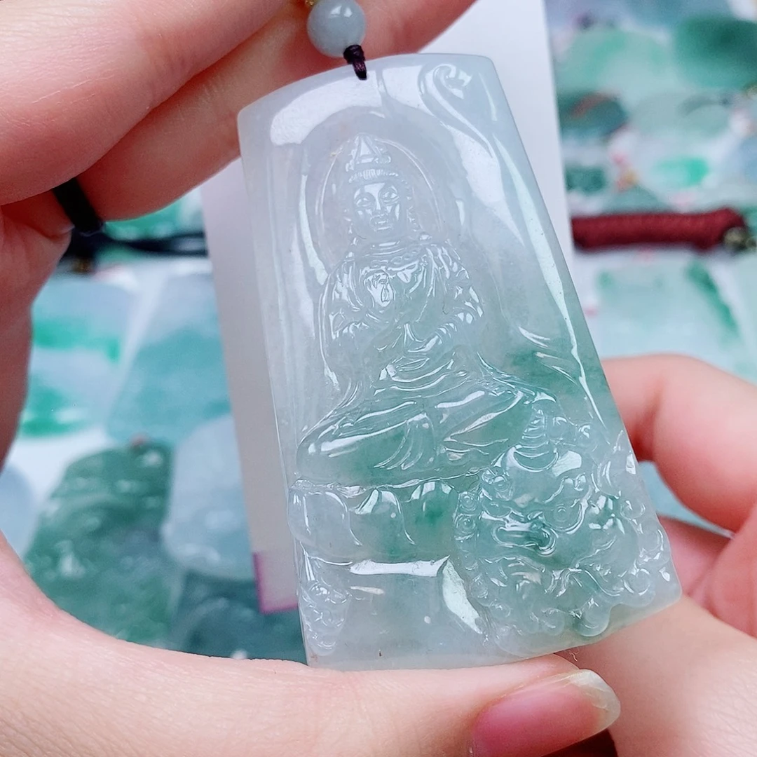 橙***李翡翠未镶嵌颈饰翡翠