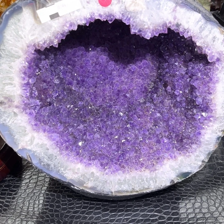 未镶嵌发饰水晶紫晶洞