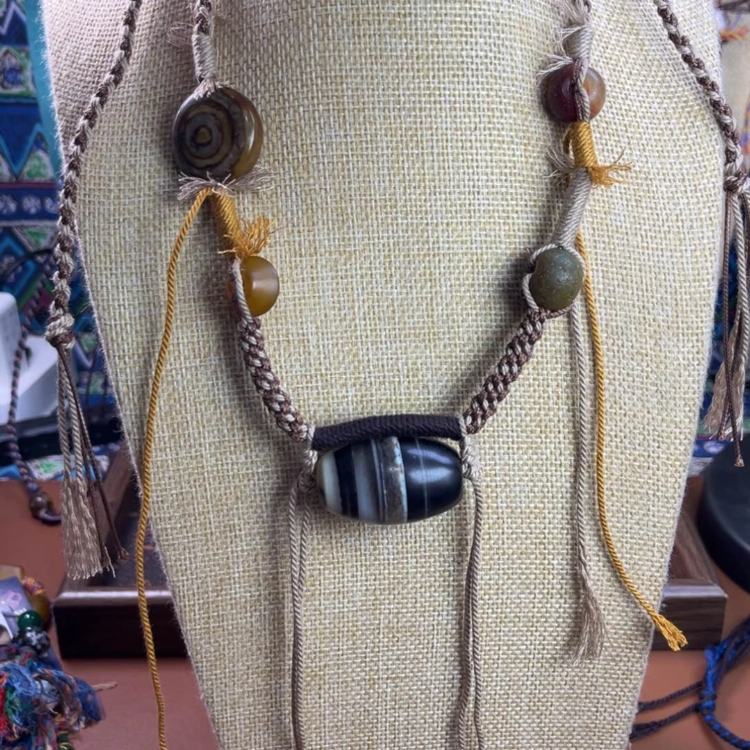 玛瑙/玉髓未镶嵌颈饰