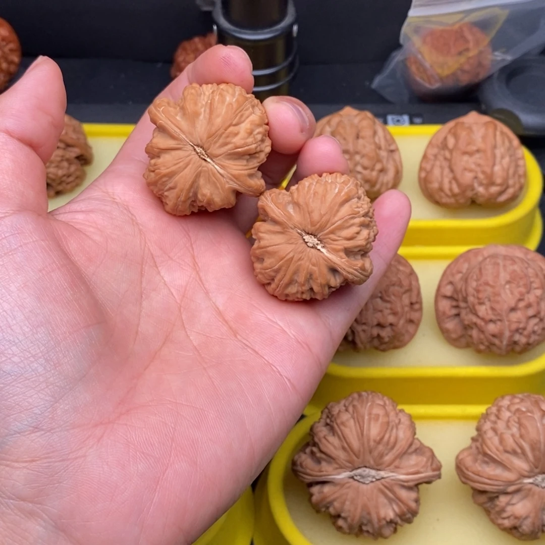 一****把件核桃36球白全