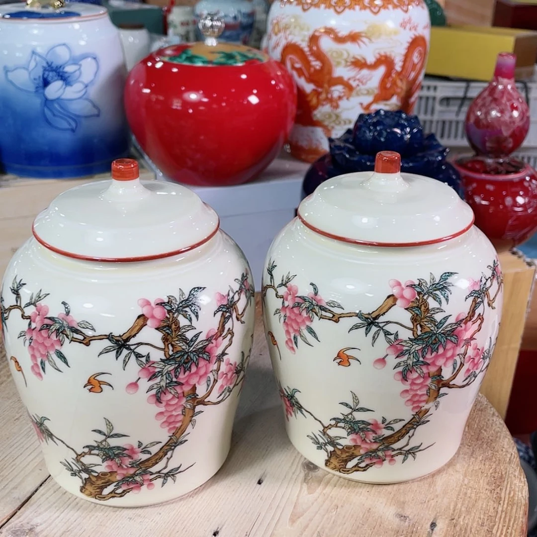 【闪购商品】罐陶瓷茶叶罐密封罐