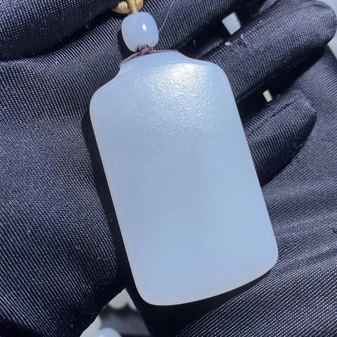 和田玉吊坠(不含链)未镶嵌福**威