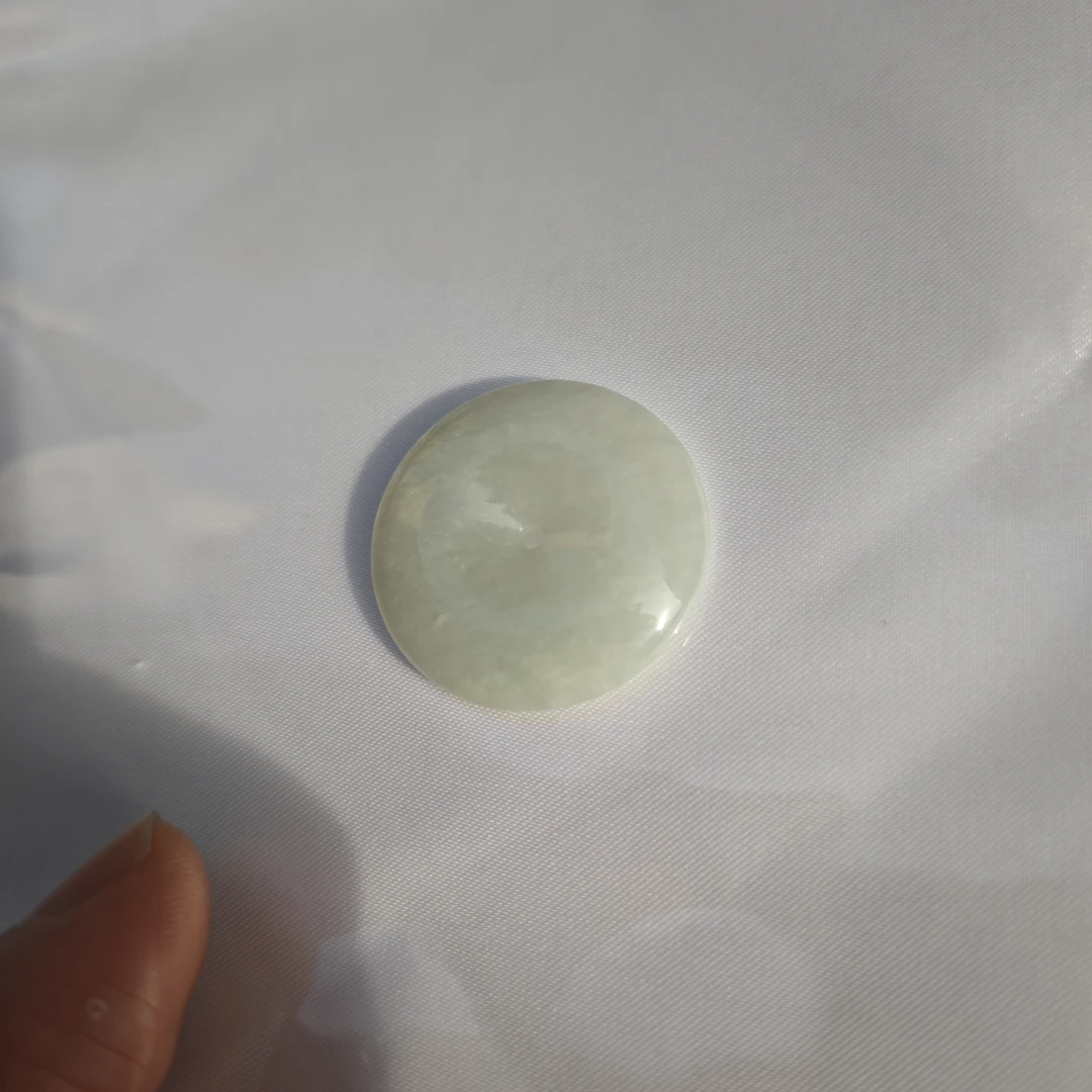 天然缅甸翡翠A货平安扣白冰（多样性发货）