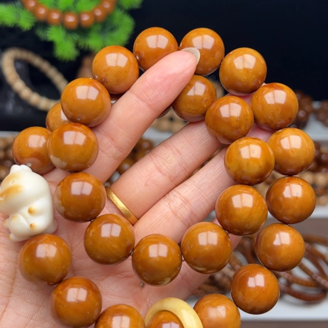 紫金鼠手串卡17半实心手持