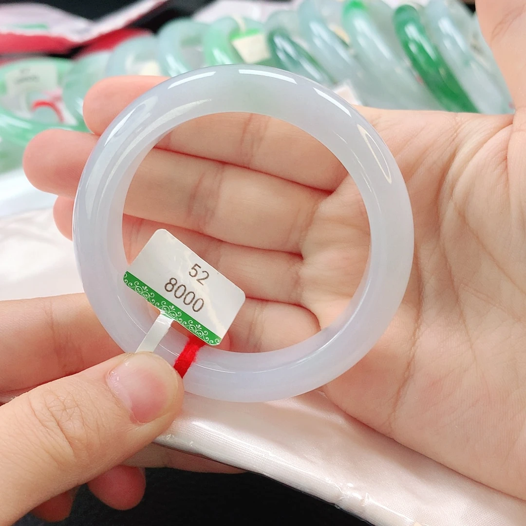 未镶嵌手镯翡翠缅甸天然翡翠手镯