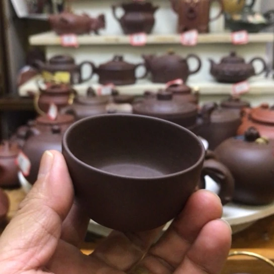 茶杯紫砂紫砂茶杯小