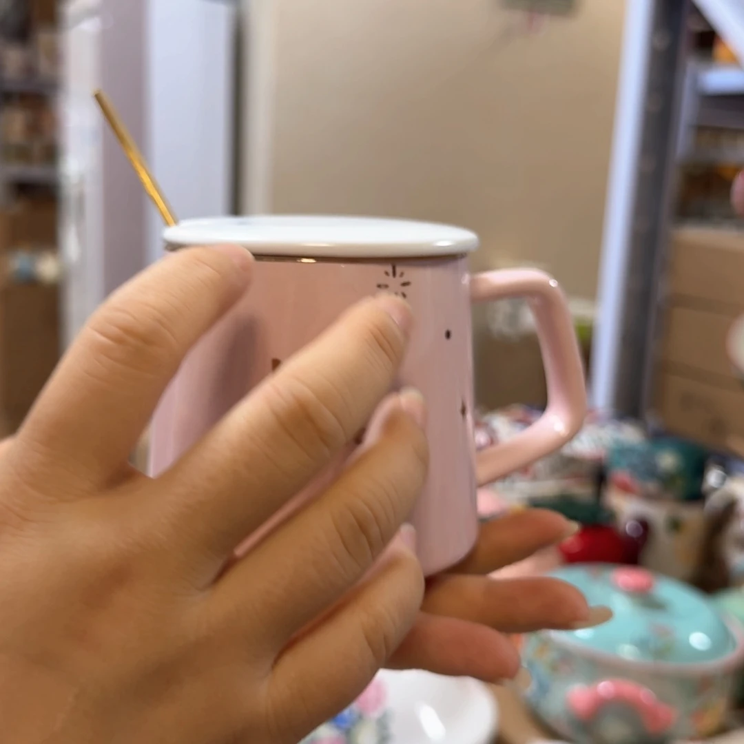 粉色咖啡杯一只清仓看图