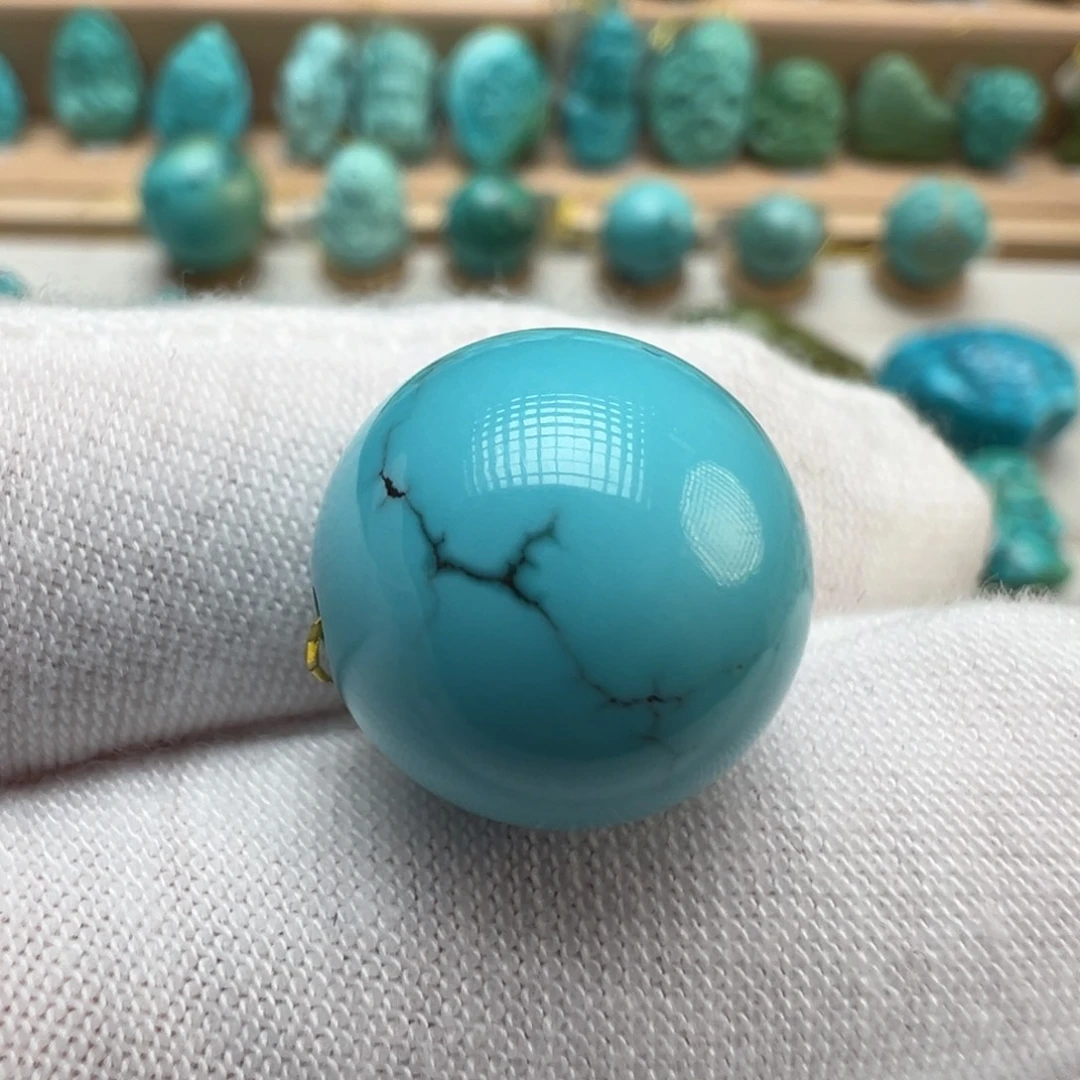 绿松石未镶嵌配饰14.7