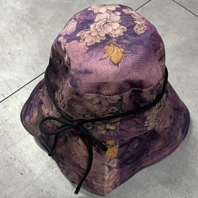1680-18紫色)新款时尚双面气质帽子