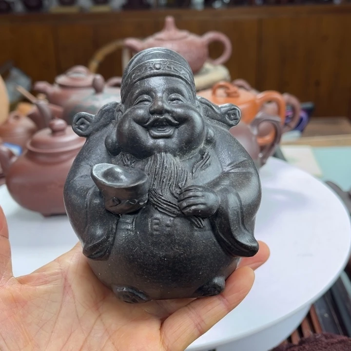 紫砂茶壶紫砂花茶