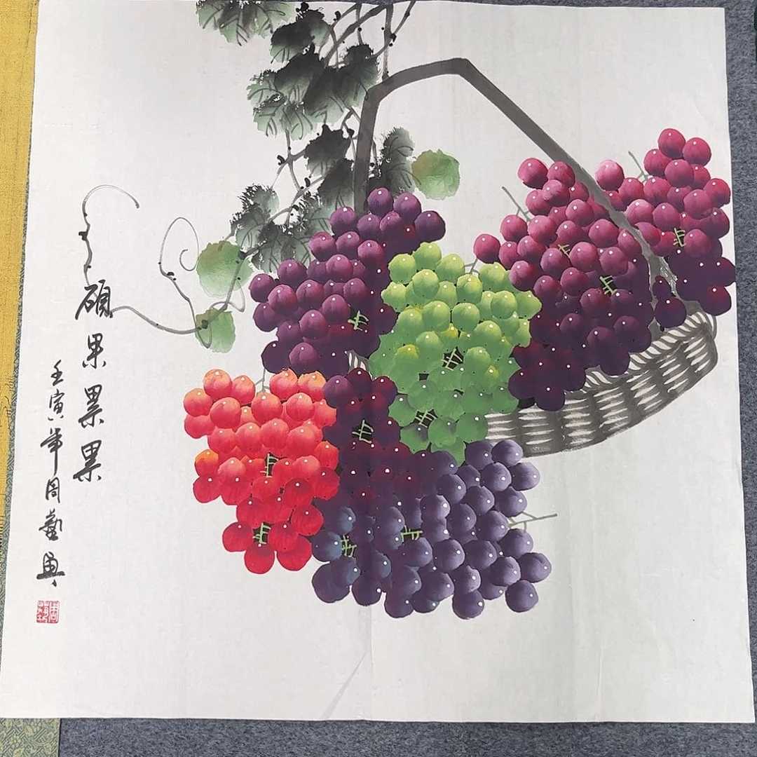 国画宣纸国画纯手绘作品