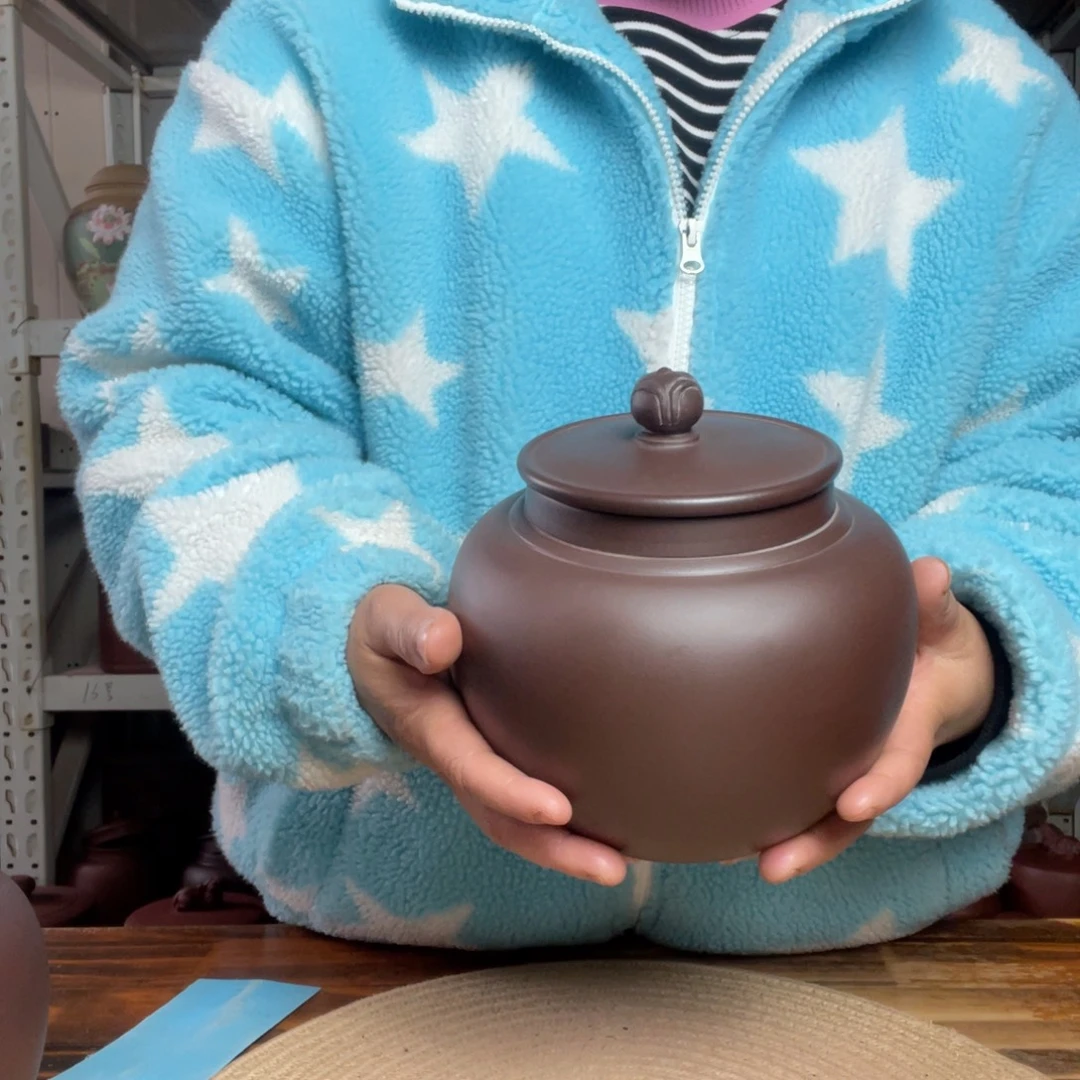 紫砂茶叶罐今天晚上