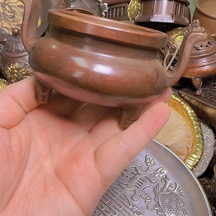 铜器办公室茶室摆件