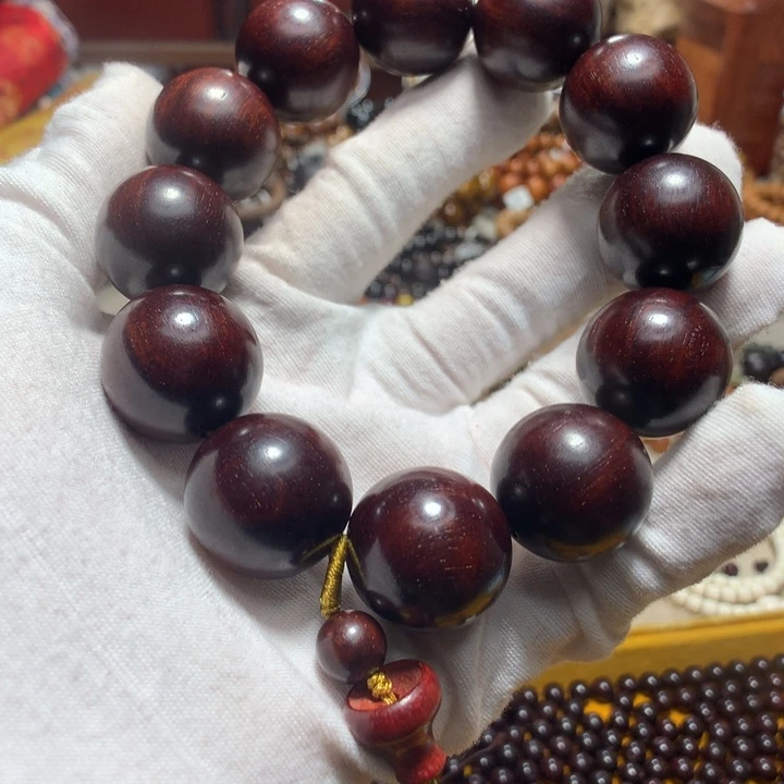 小叶紫檀手串/手链^****^20多星12颗