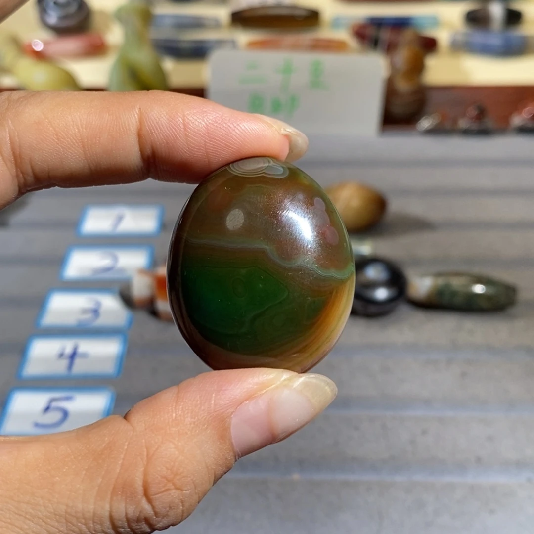 曦***贝玛瑙/玉髓颈饰合金