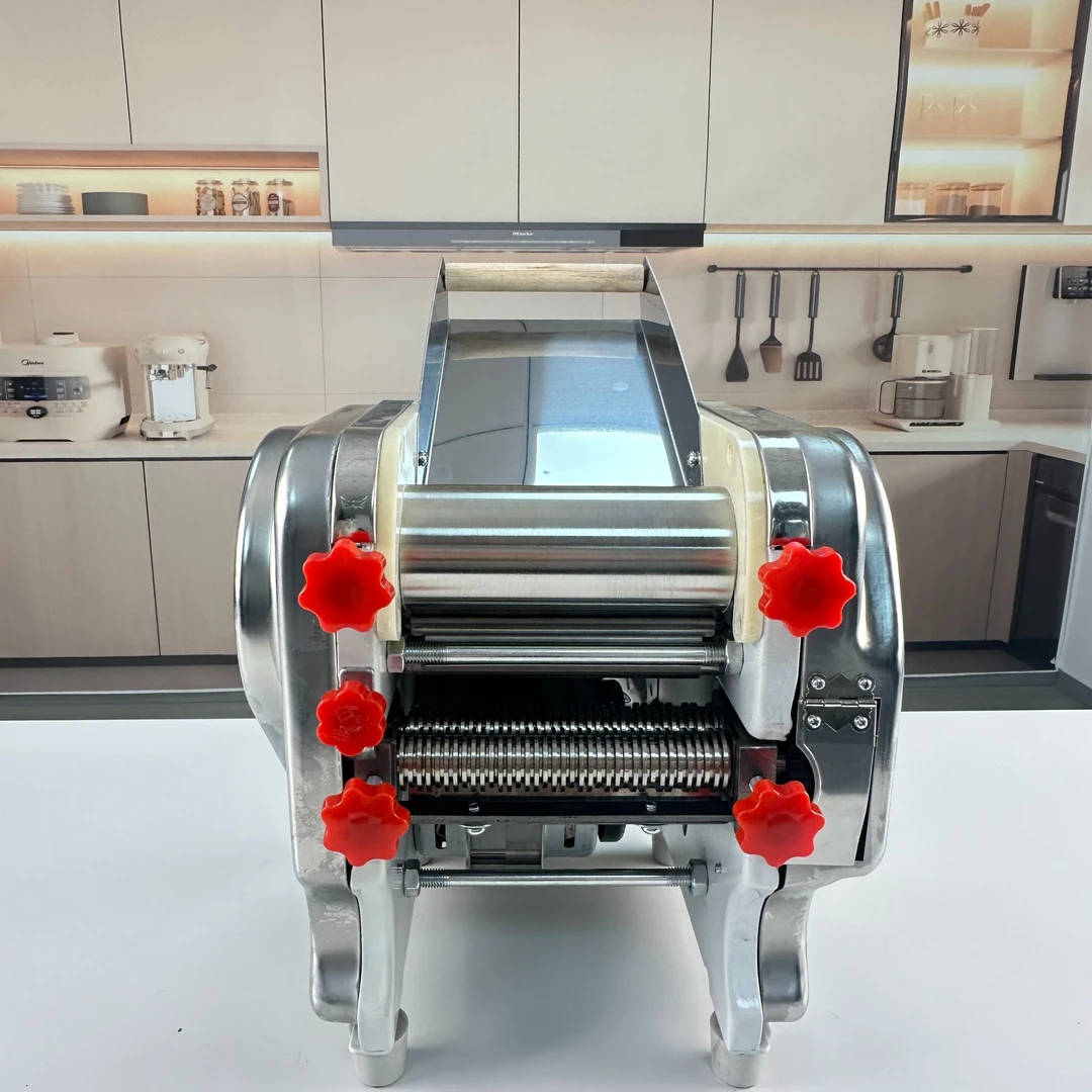 白水寺140型（1-3人）小型不锈钢手工家用面条机多功能全自动压面机