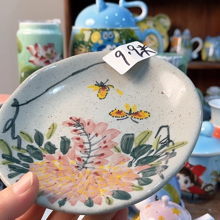 陶景德镇釉下手绘陶瓷