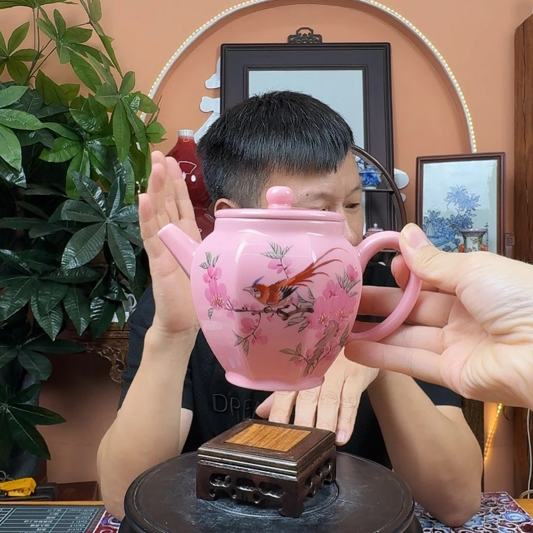 其他景德镇陶瓷手工八方壶