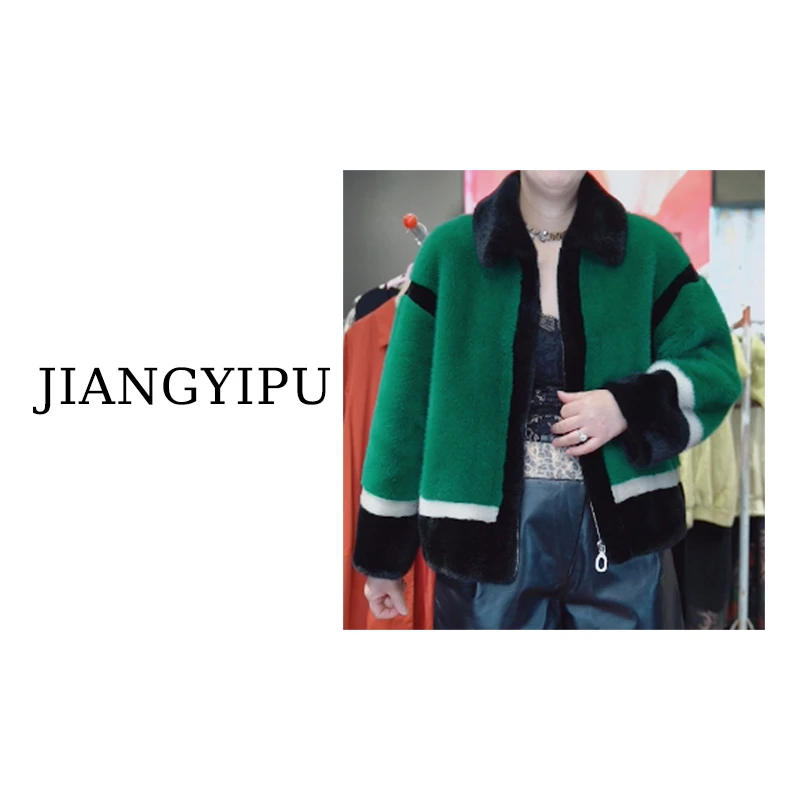 Jiangyipu&缘品味【绿宝诗】“轻奢高定设计款宽松休闲”女装BZ7538