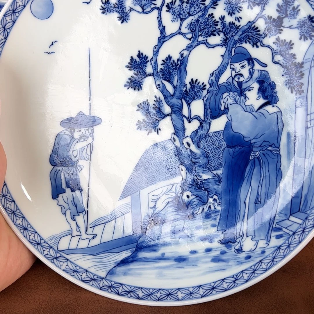 瓷片景德镇全手工手绘陶瓷