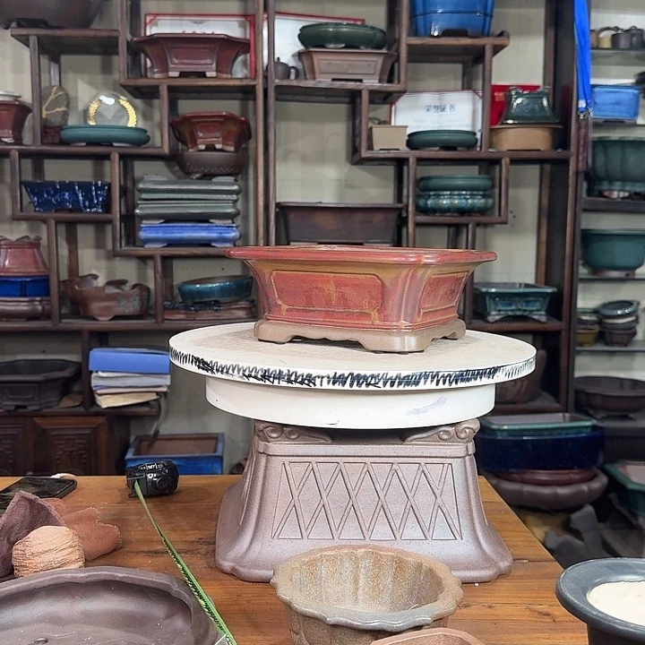 高***瞩花盆紫砂加奎紫砂花盆