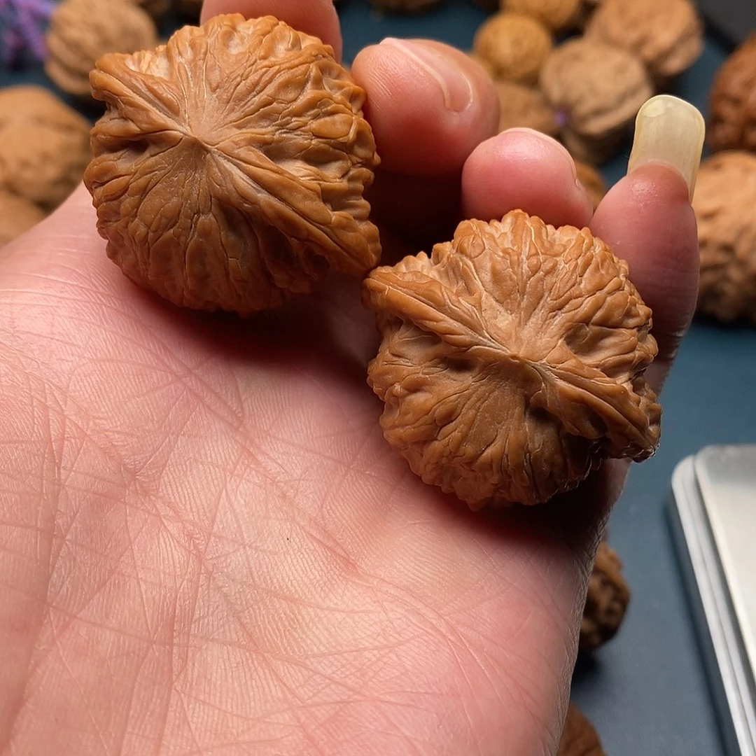 文玩核桃磨盘38全品