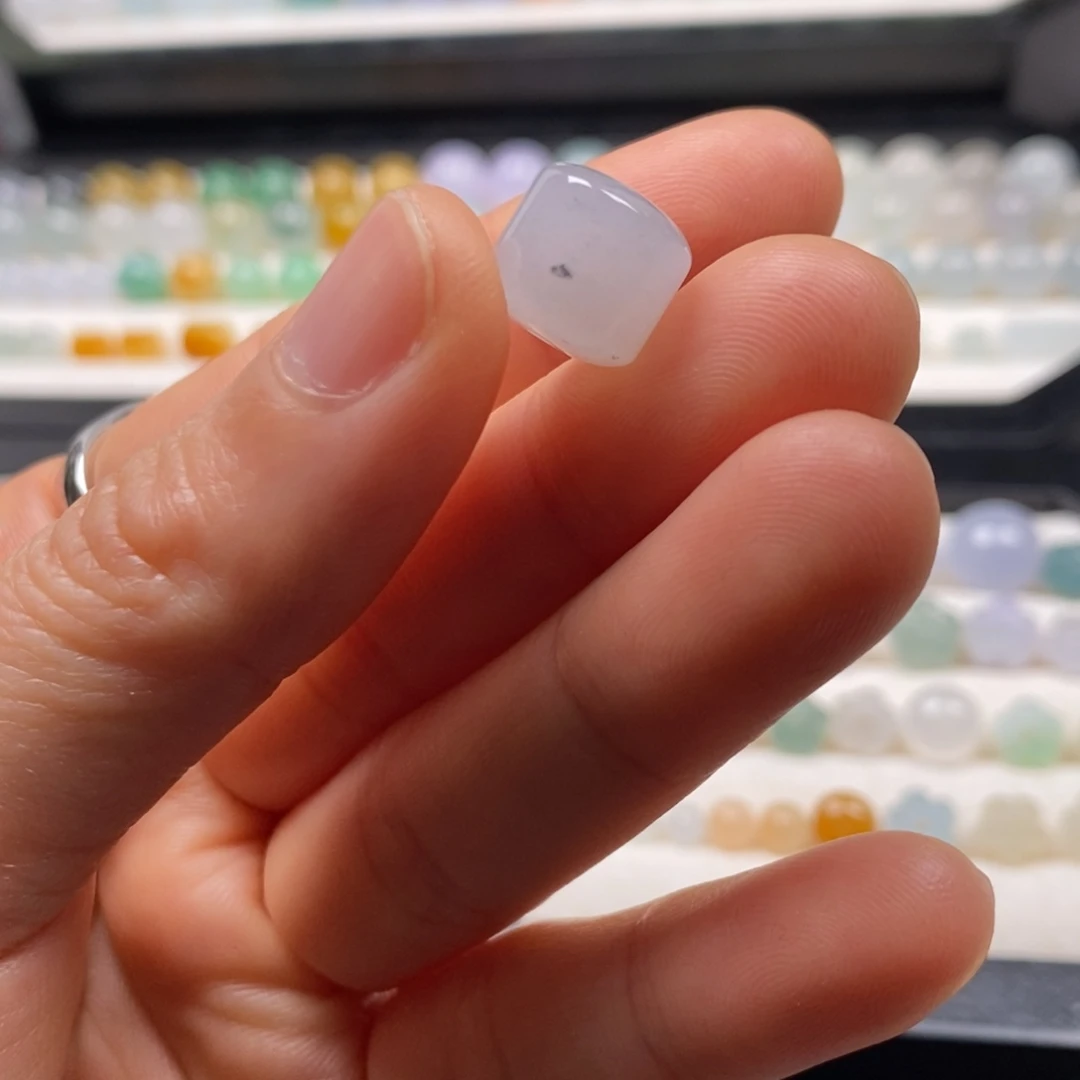 翡翠散珠卡10.6冰胶乌鸡桶珠福利无鉴赏