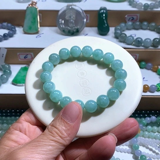 翡翠未镶嵌手串51