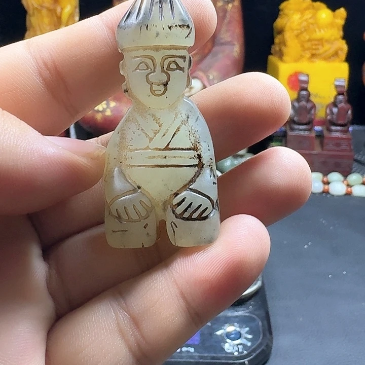 和田玉（糖玉）未镶嵌挂件