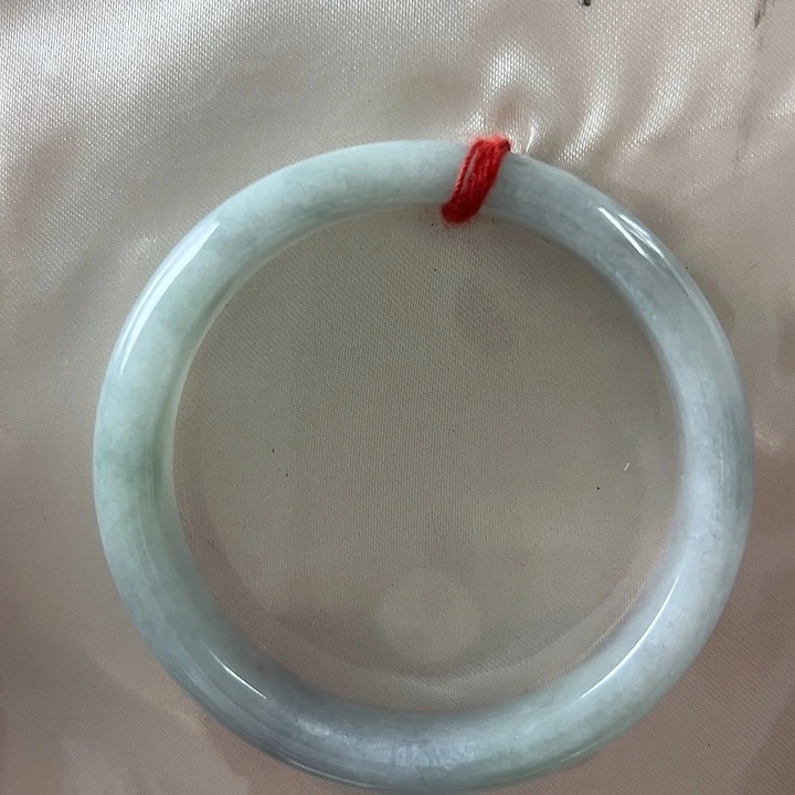 翡翠未镶嵌手镯54.8圈口翡翠手镯