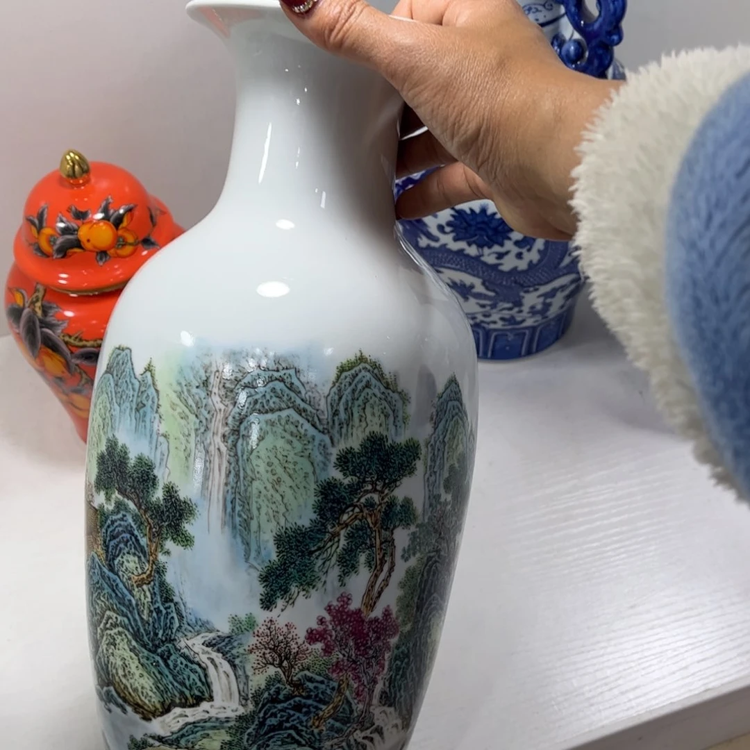 景德镇陶瓷花瓶摆件