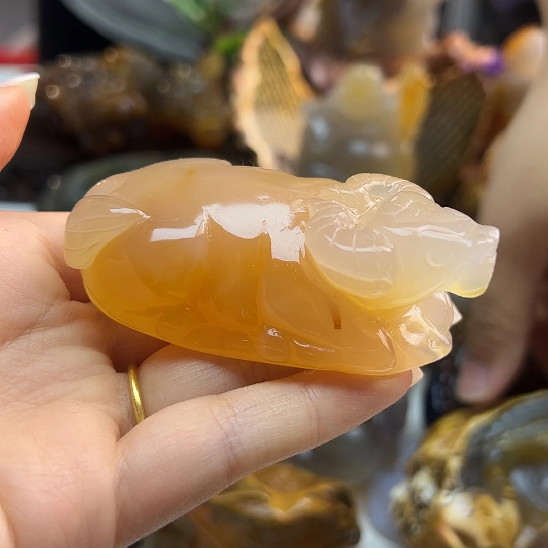 玛瑙/玉髓未镶嵌颈饰