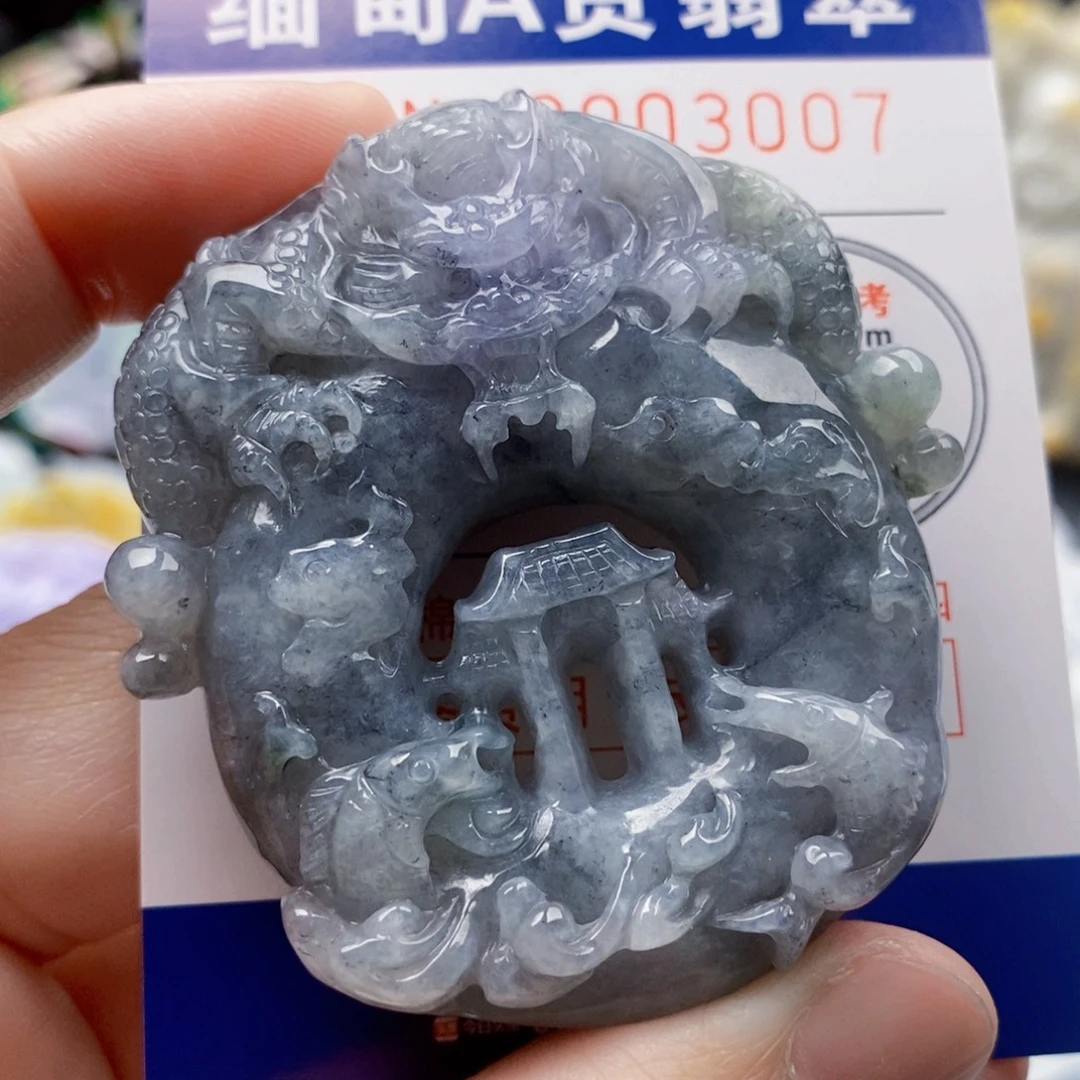 鲸****吊坠(不含链)未镶嵌翡翠