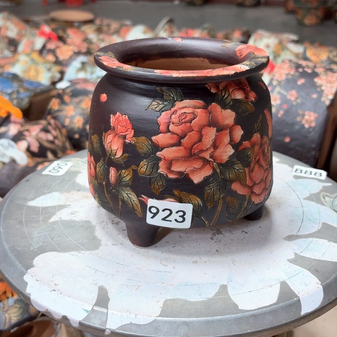 小***敏花盆紫砂陶瓷多肉花盆精品