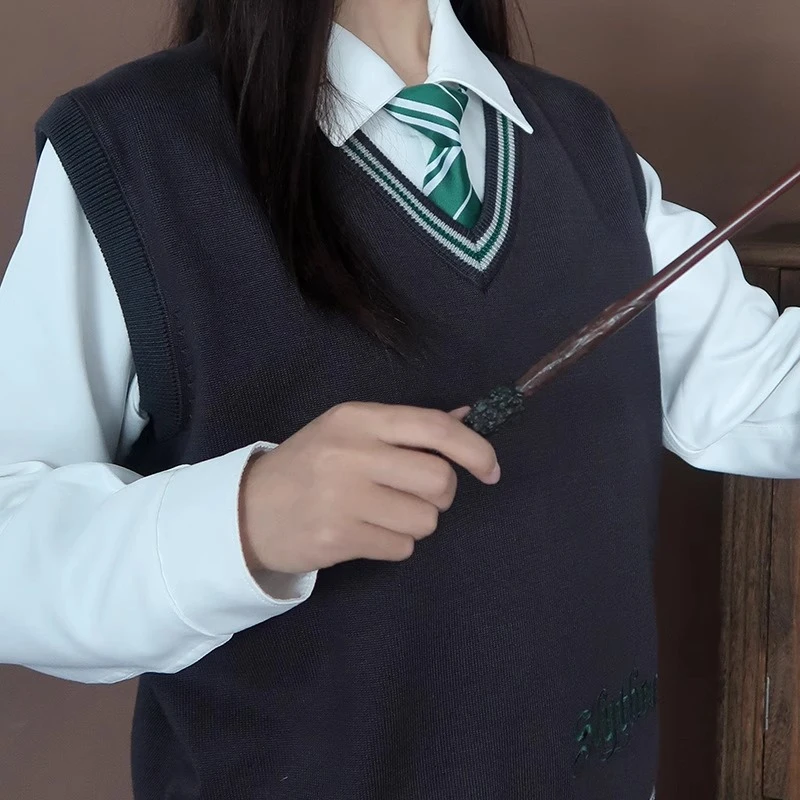 正版ME哈利波特毛衣马甲背心周边联名格兰芬多斯莱特林jk学院服装