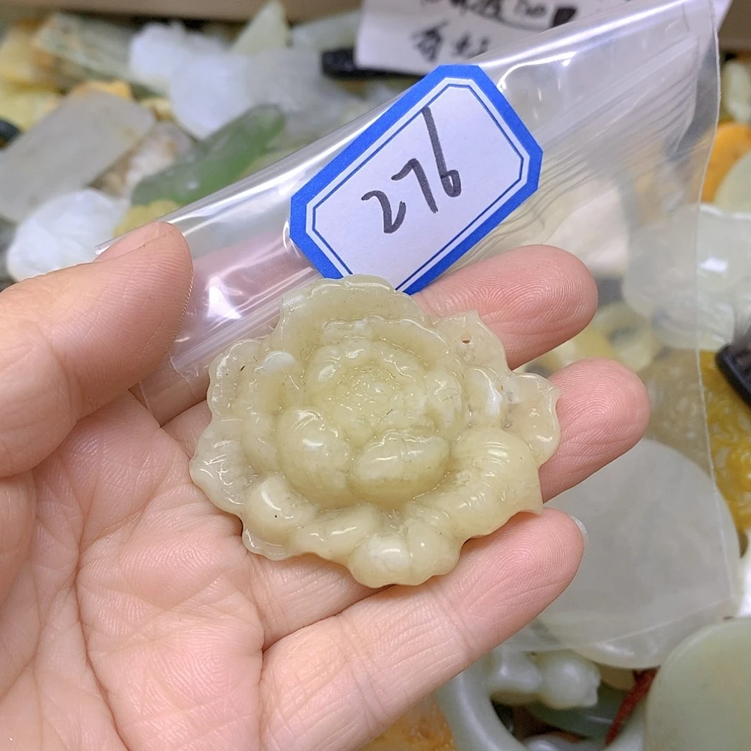 蛇纹石玉颈饰未镶嵌276