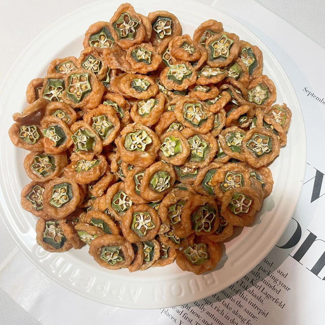 【纯手工·零添加】宠物零食鸡肉鸭肉酿秋葵训练奖励