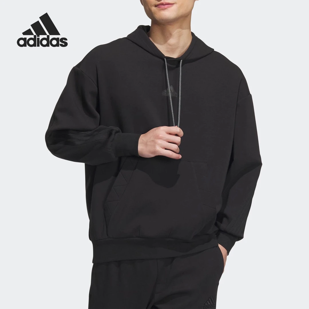 Adidas/阿迪达斯~FUSTL HOODIE情侣款连帽时尚宽松卫衣 IM9037