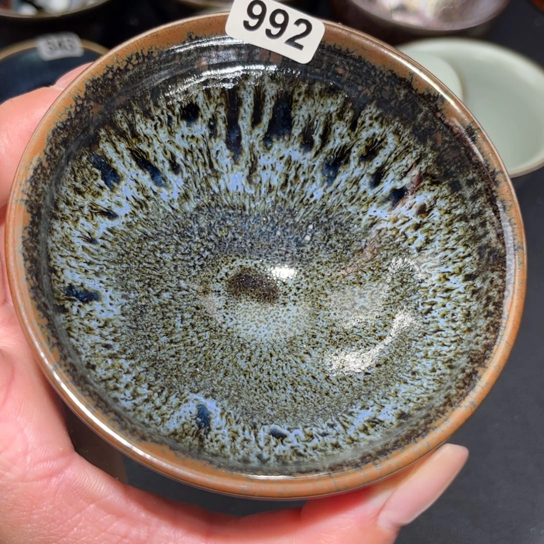茶盏992 建盏单盏放大漏……