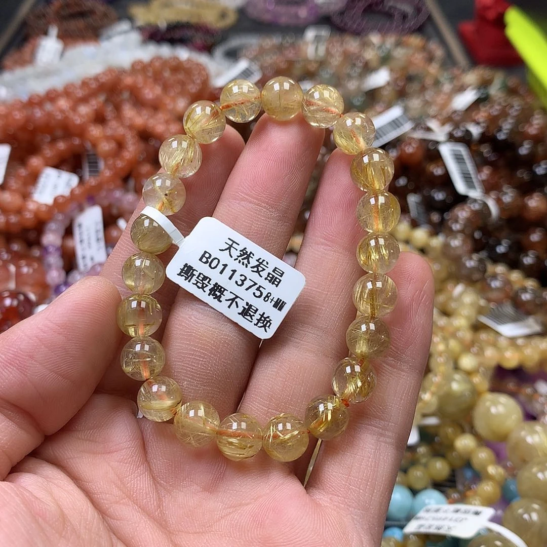 未镶嵌手链水晶，