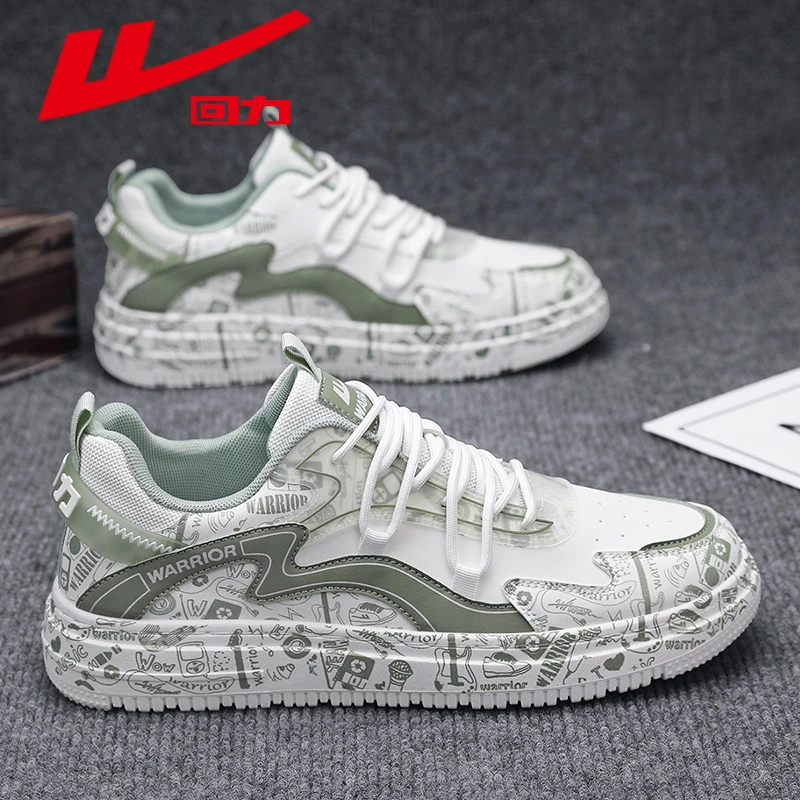 回力男鞋2025冬季男士休闲鞋学生小白鞋厚底增高透气时尚休闲板鞋