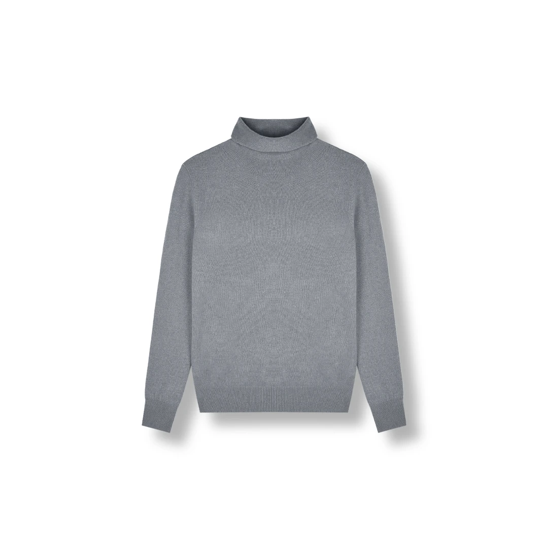 （米灰）秋冬简约高领毛衣百搭款（HQ805-895）