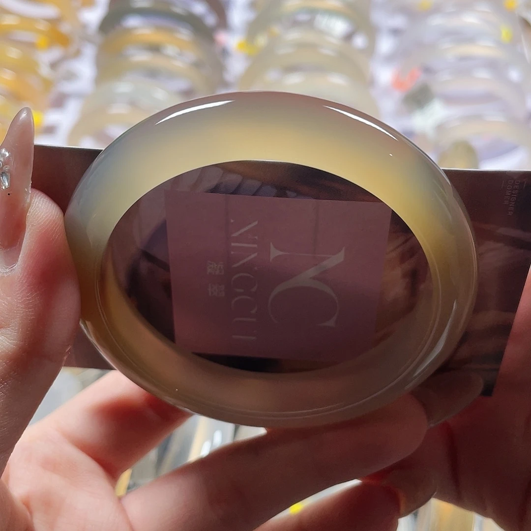 @***头手镯玛瑙/玉髓未镶嵌