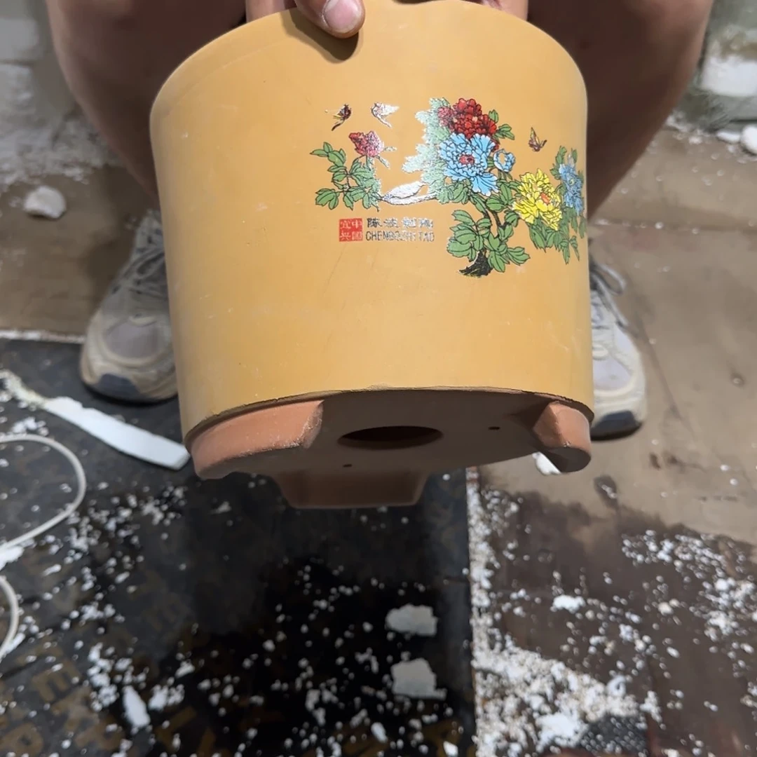 紫砂花盆口径20.17口径