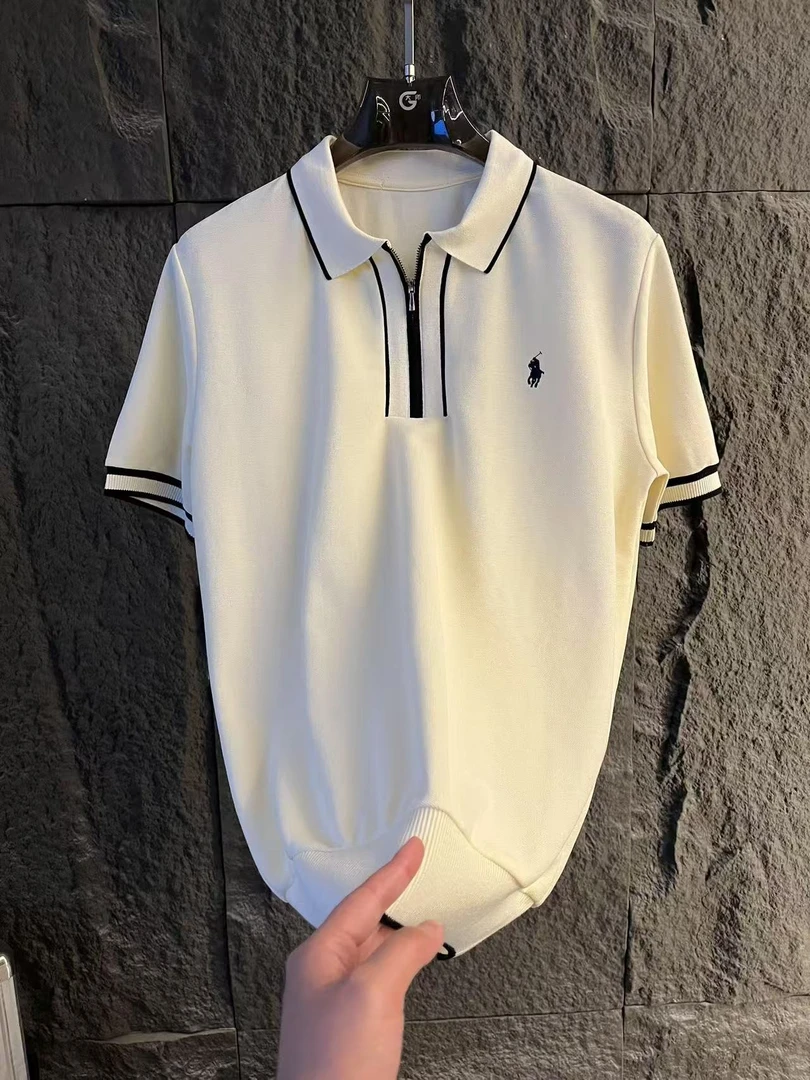 FOREPAS.2025老钱风翻领POLO衫男女同款才专属 （阿龙专属）